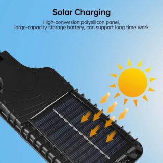 Lámpara solar con sensor