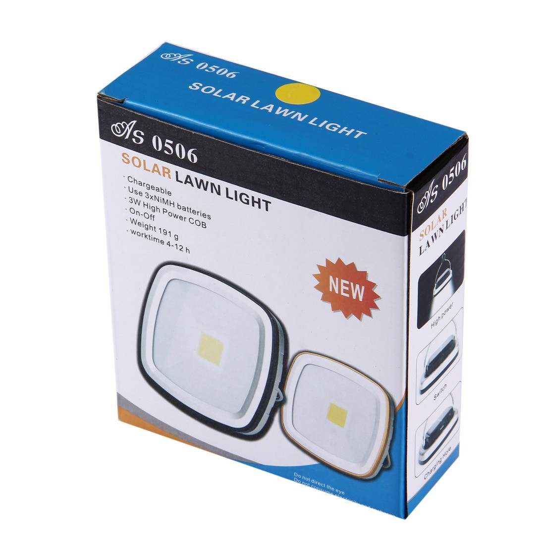 Lampara Panel Solar Multifuncion (4300)