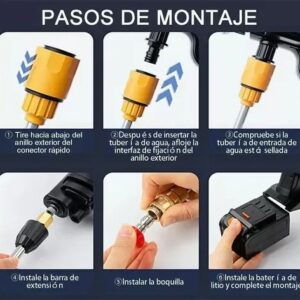 HIDROLAVADORA 48v 2 BATERIAS A2406-157
