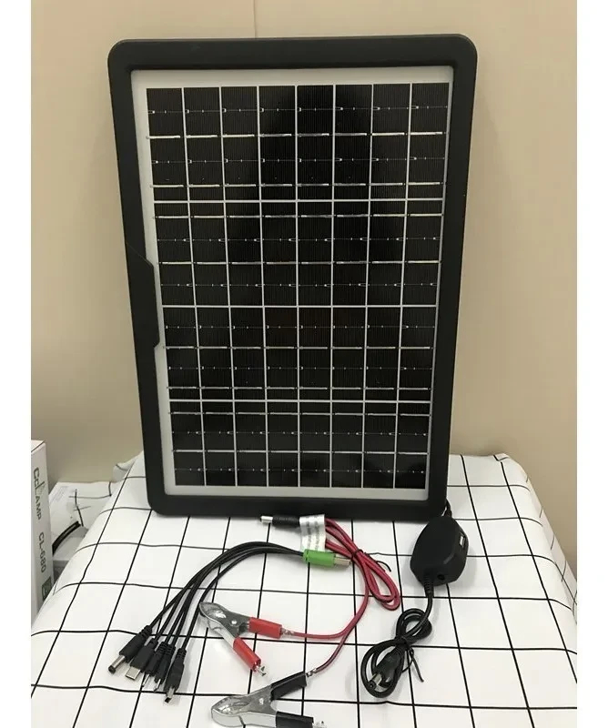 Panel Solar Portatil 5v 12v 15w Recarga