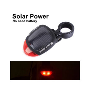 Luz Led Solar Trasera Bicicleta