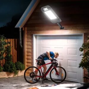 Lampara Solar8 Paneles Sensor Movimiento