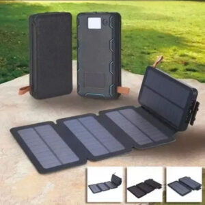 Power Bank Solar 20000 Mah 4 Paneles