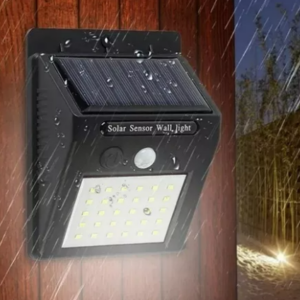 Luz Led Exterior Energia Solar Sensor
