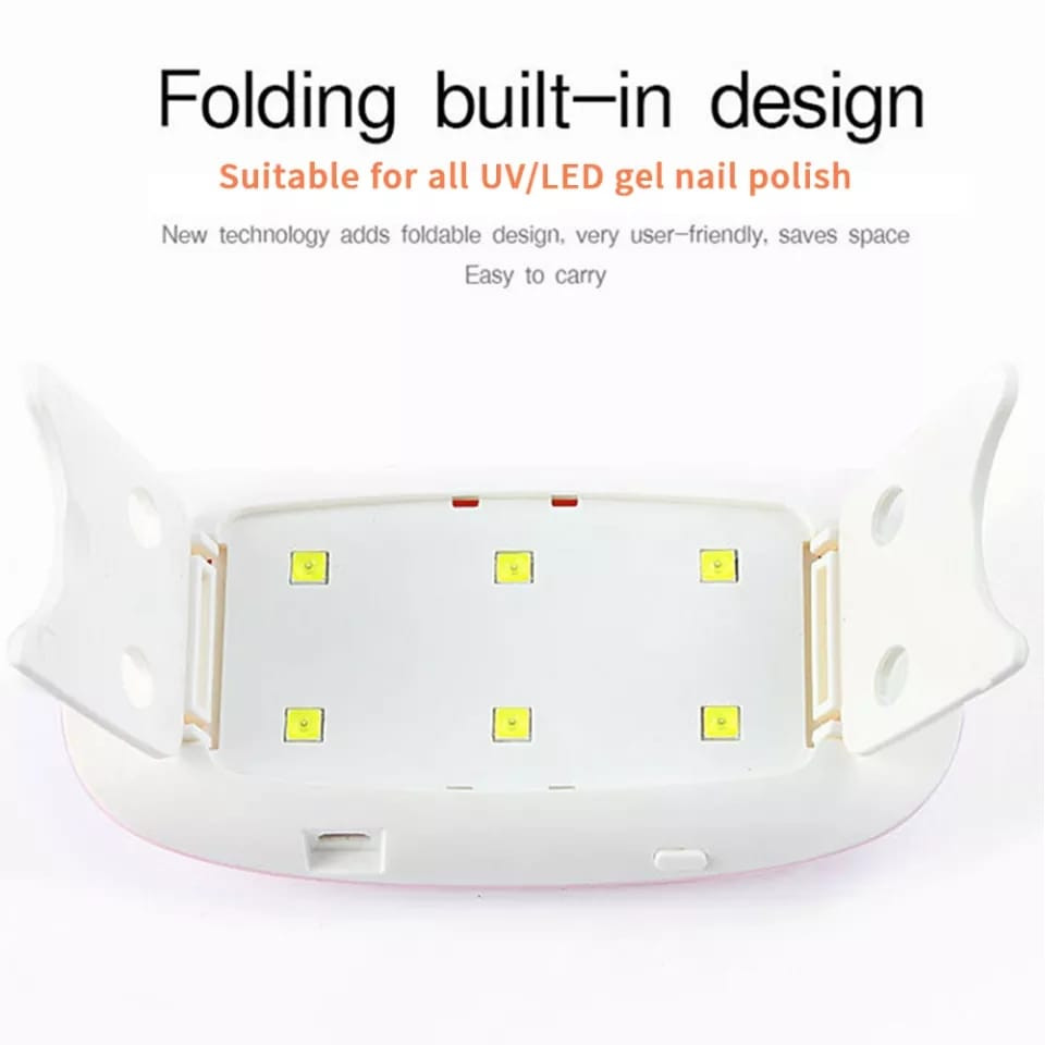 Mini Lámpara Sun Tornasol UV Para Uñas