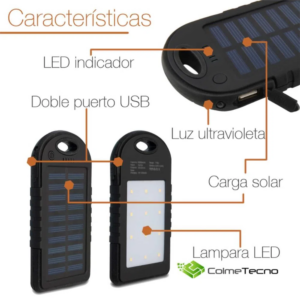 Power Bank Panel Solar 12000mah