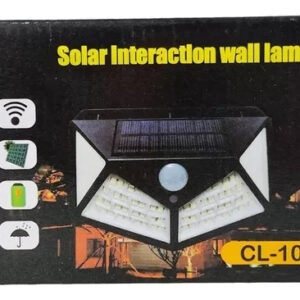 Lámpara Panel Solar Exteriores Sensor