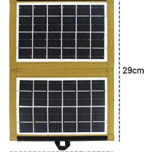 Panel Solar 6v 7w Con Usb Carga celular