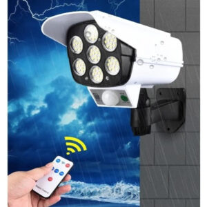 Lampara Luz Led Exterior Solar Con Senso