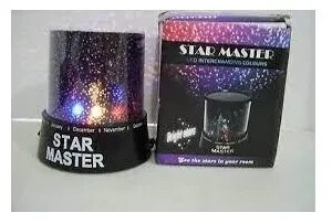 Lámpara Proyectora De Estrellas Master