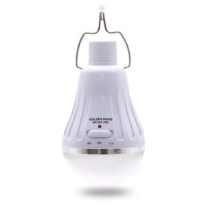 BOMBILLO RECARGABLE CON ENERGÍA SOLAR