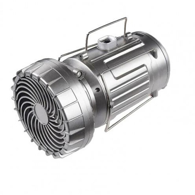 LINTERNA VENTILADOR CAMPING SOLAR