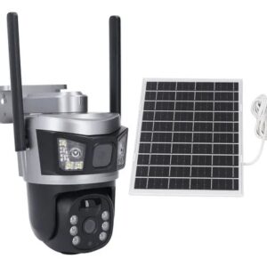 Cámara De Vigilancia Con Energía Solar