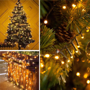 Luces Navidad Energía Solar Prem 400 Led