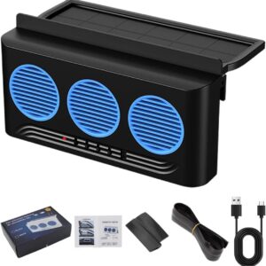 Extractor Olores Carro con Panel Solar