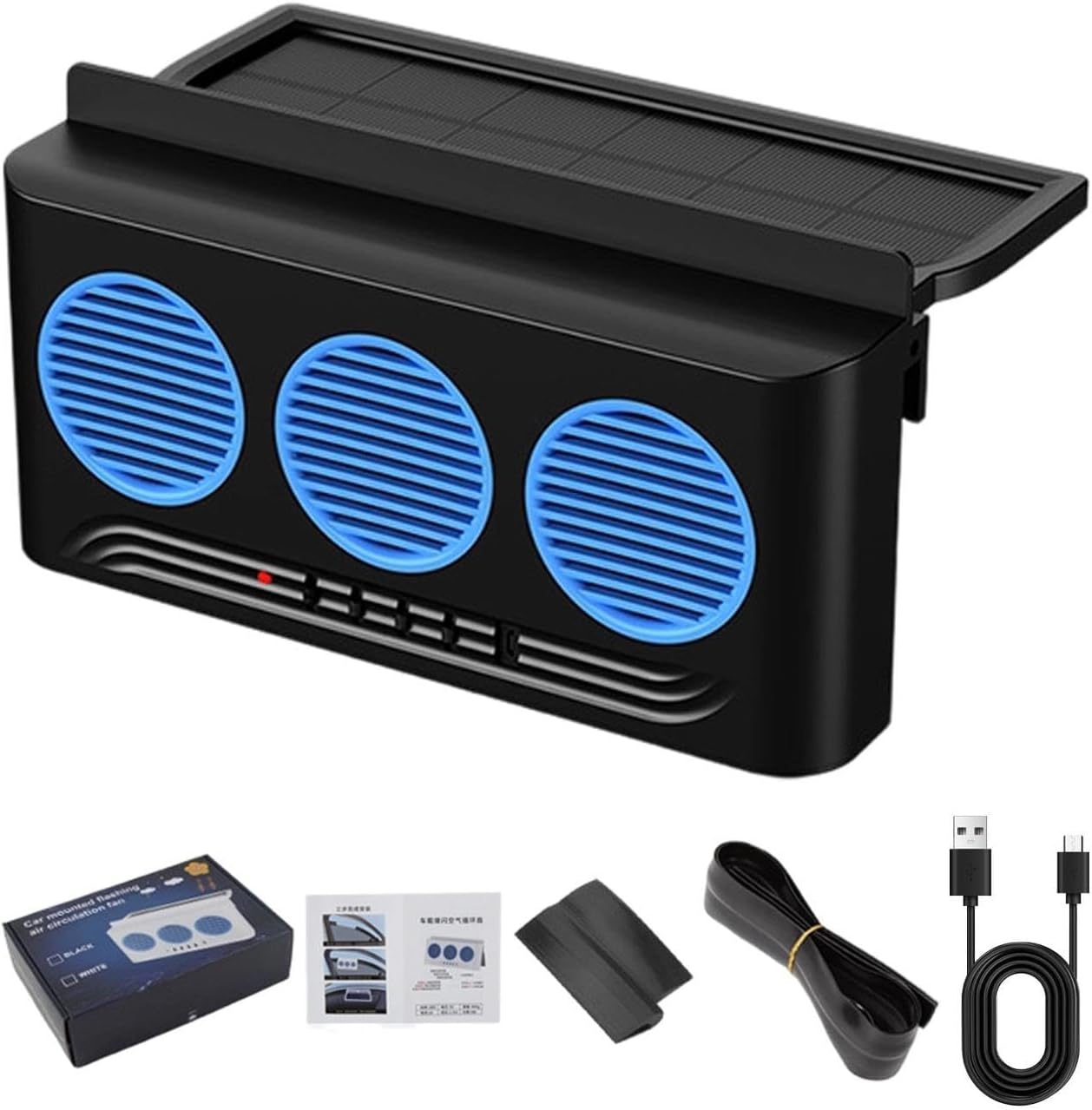 Extractor Olores Carro con Panel Solar