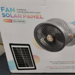 VENTILADOR CON PANEL SOLAR 8025