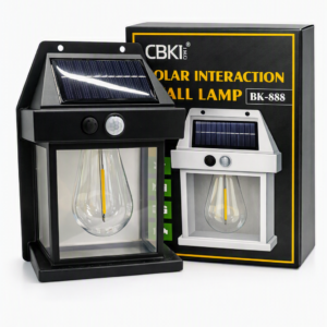 LAMPARA COM BOMBILLO SOLAR