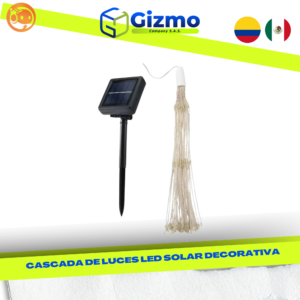 Cascada de Luces LED Solar Decorativa