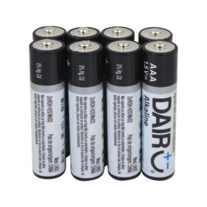 Pilas alcalinas AAA 8Und 1.5V Dairu