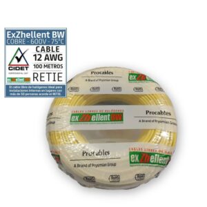 Cable 12 5M. Lib/Halog Amarillo
