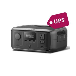Acumulador de Energía Portátil Ecoflow River 3 UPS 300W Potencia 245wh Capacidad