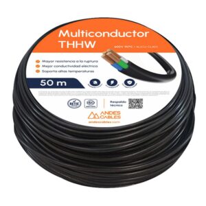 Cable Multiconductor 2x12 AWG 50 Metros