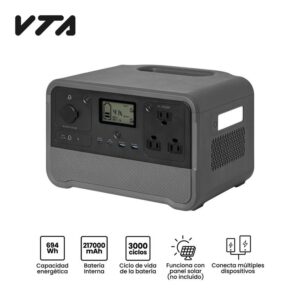 Estación de Carga Portátil 700w / 694wh Ion