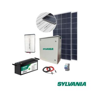 Kit Generación Solar Off Grid 5Kwh/Día Batería Litio Sylvania