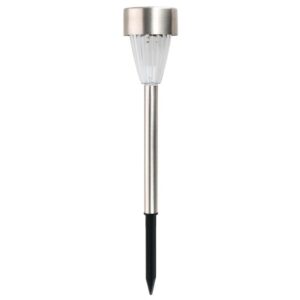 Estaca Solar LED Basic Satín 33.9 cm