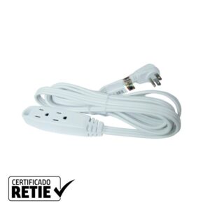 Extensión Polo A Tierra Cal 14 3 Sal 2.7 M Blanca