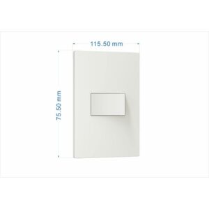 Interruptor Sencillo Conmutable Neos Blanco