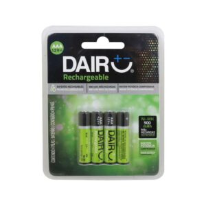 Pilas AAA Recargable 900Mah X4Und