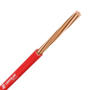 Cable N12 100M Lib/Halog Rojo Centelsa