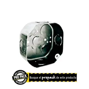 Caja Octagonal Cal20 Galvanizada