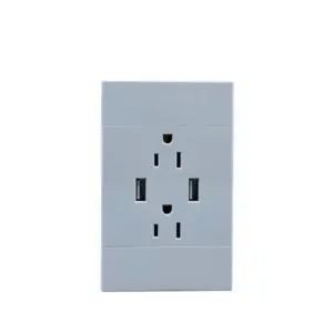 Toma Doble + 2 Puertos Usb2.1A Carga Rápida Border & Nbsp;