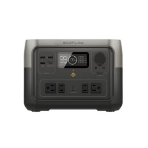 Acumulador de Energía Portátil EcoFlow River 2 Max 512Wh 500W LiFePO4 Carga Rápida