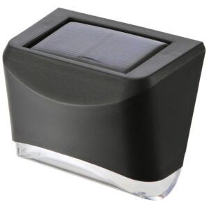 Aplique Guía Solar Led Negro